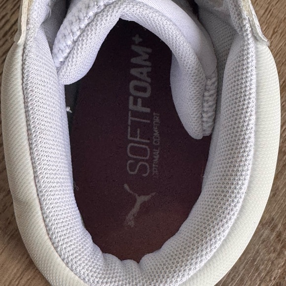 Puma Classic White High-Tops - Picture 8 of 8